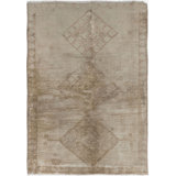 One-of-a-Kind 3'8" X 5'2" Hand Knotted Area Rug