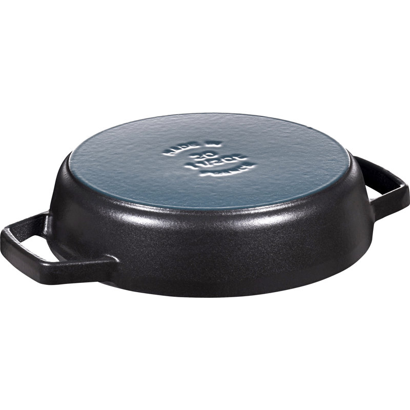 STAUB Cast Iron Fry Pan, 20cm, Black