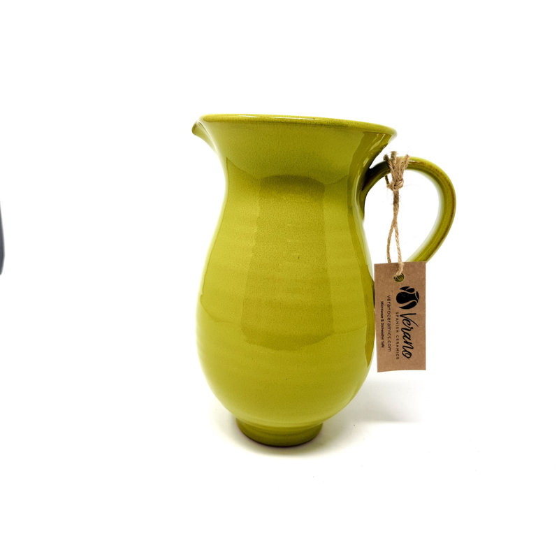Michalak Ceramic Table Vase, Lime