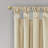 Karlita Champagne Faux Silk Single 50x95" Blackout Window Curtain Panel-1279601414-1279601413