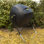 50 Steel and Polyethylene Plastic Outdoor Tumbler Composter with Latching Lid