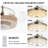 42" Crystal Ceiling Fan With Led Light, Bluetooth Player For Kitchen, Living Room, Bedroom