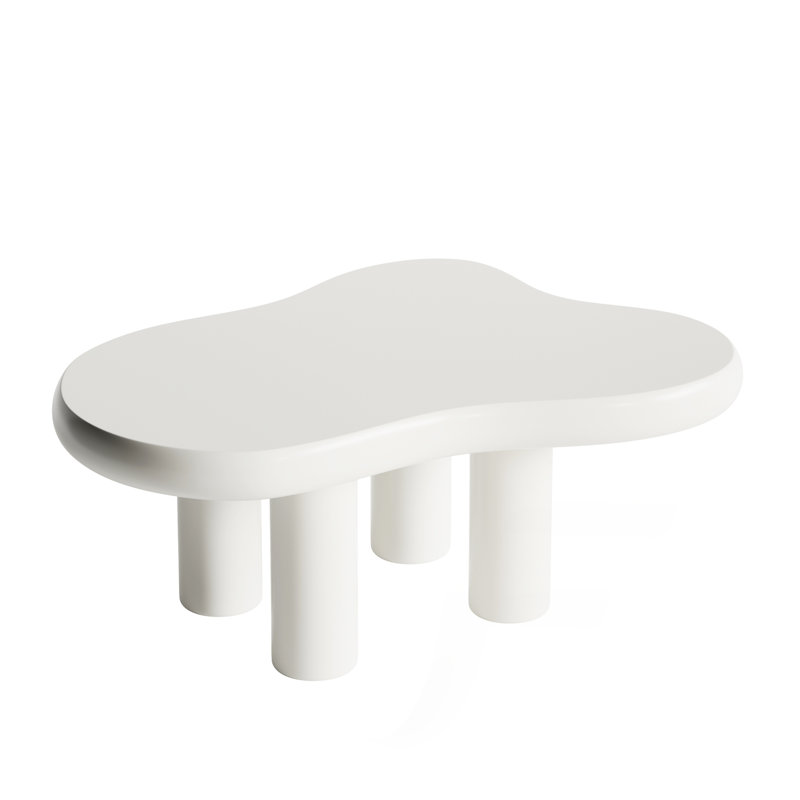 39.4" Cloud Coffee Table, Cream