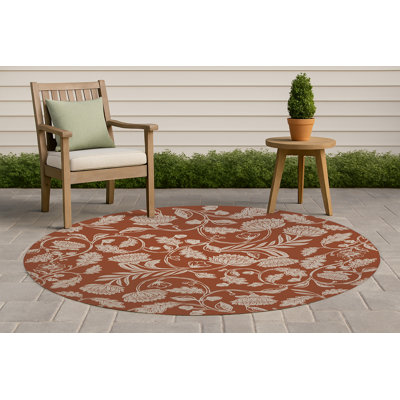 Tapis d'extérieur antidérapant Autumn Vines