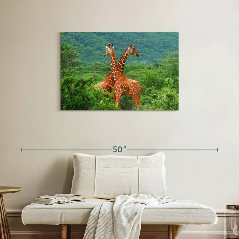 Crowle Giraffe Love, H 24 po x l 36 po