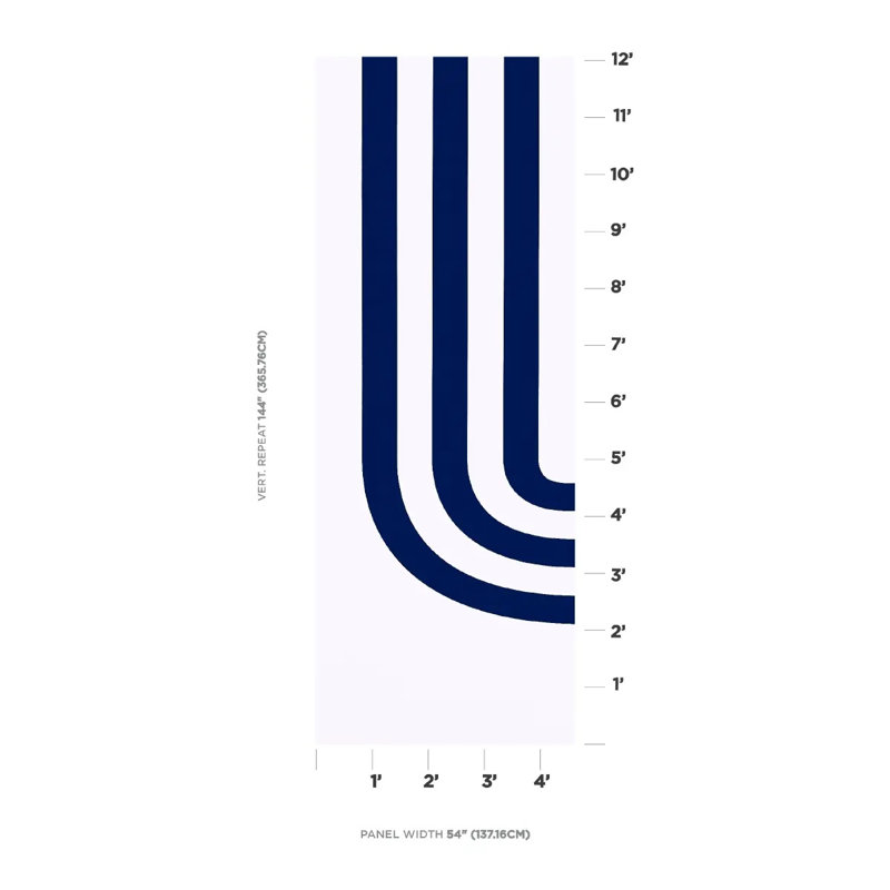 Schumacher x Victor Glemaud Virginia Panel A, Cobalt