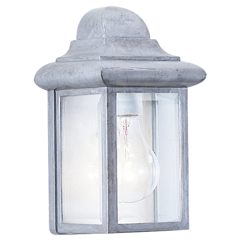 Georgian Wall Light, Pewter