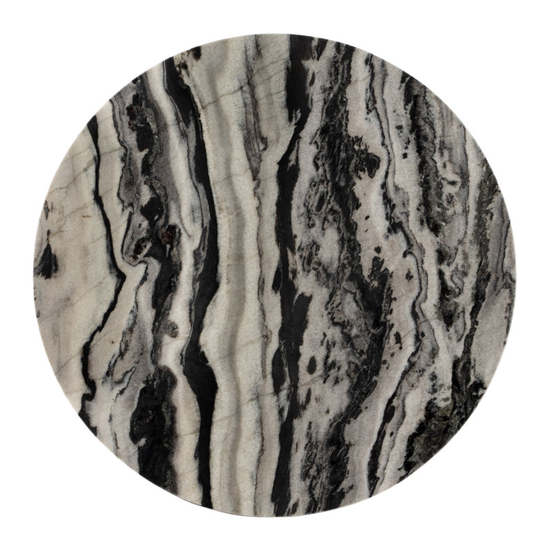 Paxton Round Marble Side Table