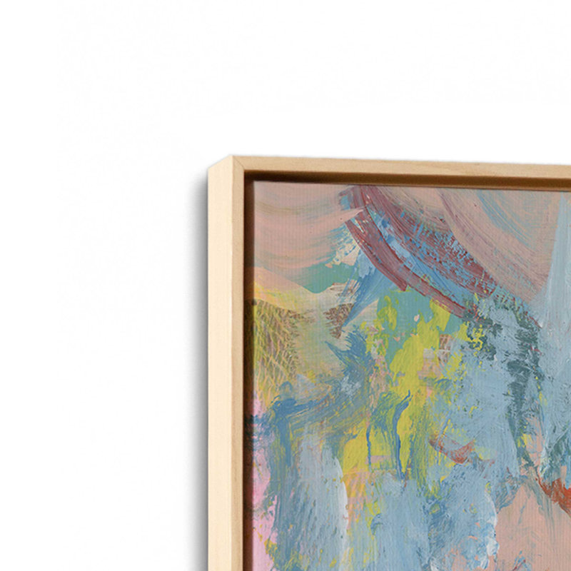«Impressionist Floral Abstract II» par Ethan Harper, reproduction d'art, H 24 po x l 18 po, Tanné