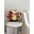 Hydrangea, Heather and Ranunculus Arranged in Rectangular Vase