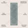Haupt Vine and Border Textured Weave Teal/Gray Indoor/Outdoor Rug