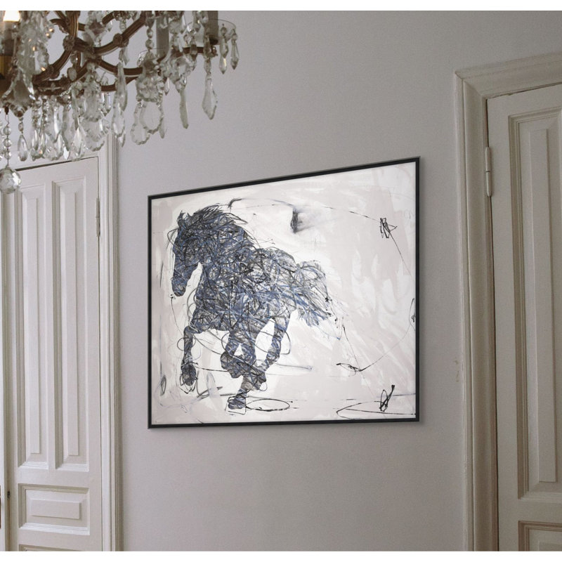 Dark Horse 1 Print, 26.25" H x 31.25" W