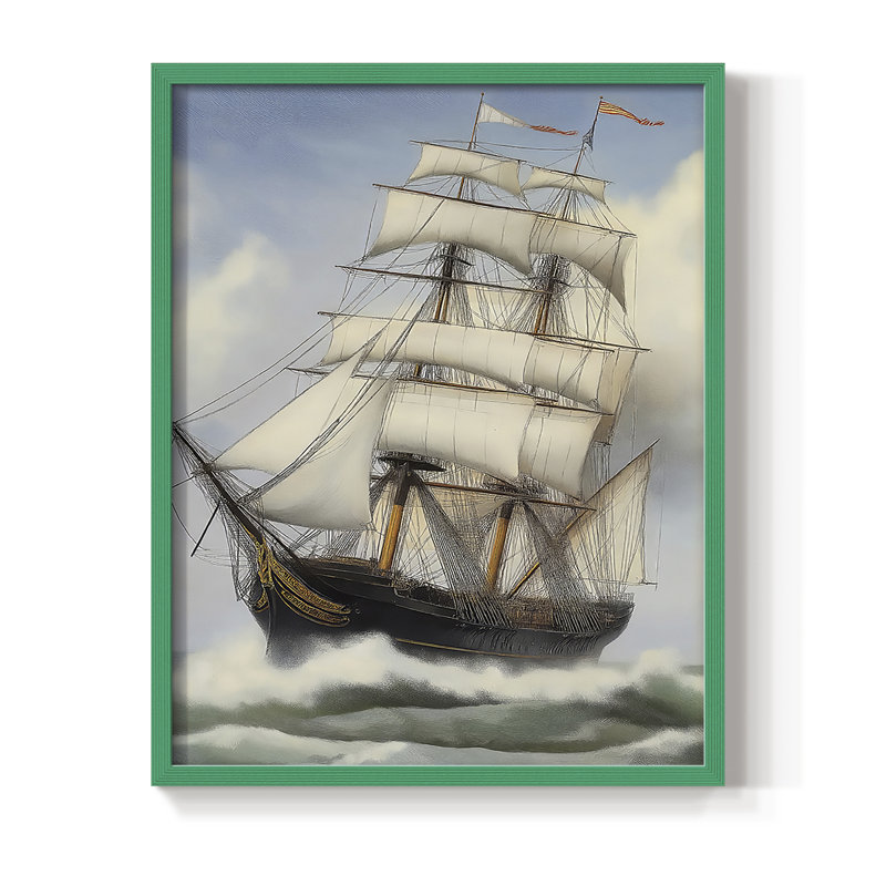 "NAUTICAL Series Lxxi", H 11 po x l 9 po, Vert