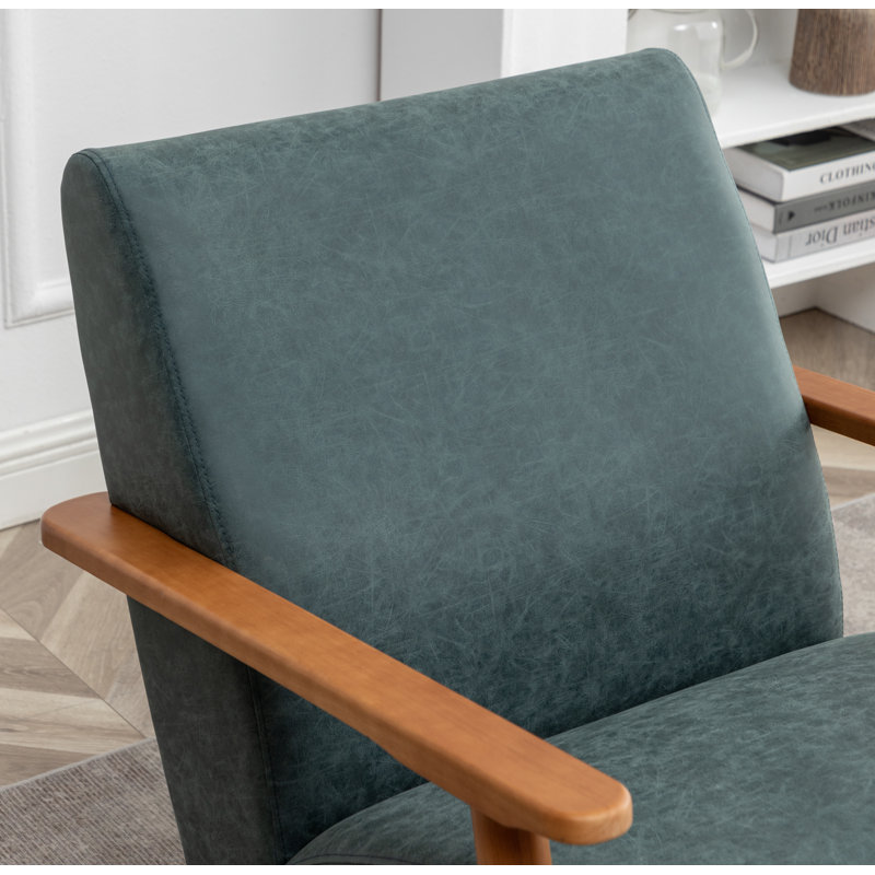 Fauteuil Andablo, Polyester bleu