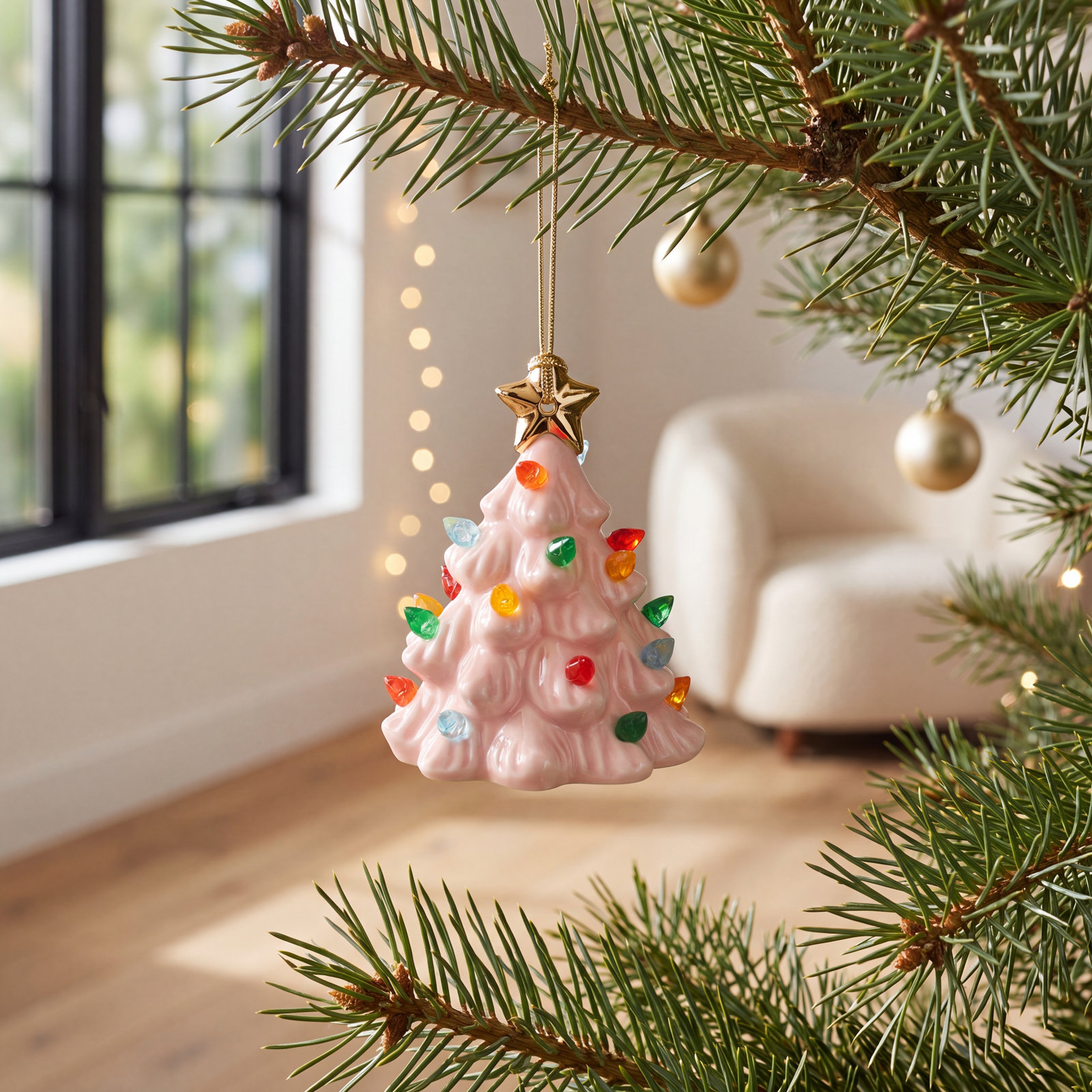Ornament 4" Porcelain Holiday Ornament