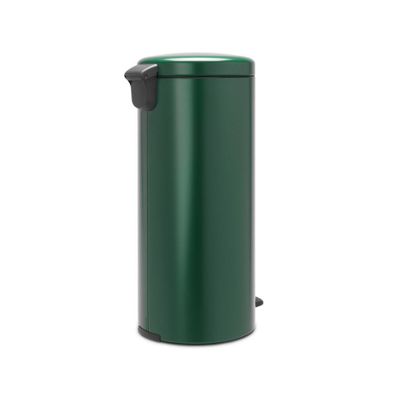 Pine Green Fingerprint Resistant Pedal Trash Can, 8 Gallon