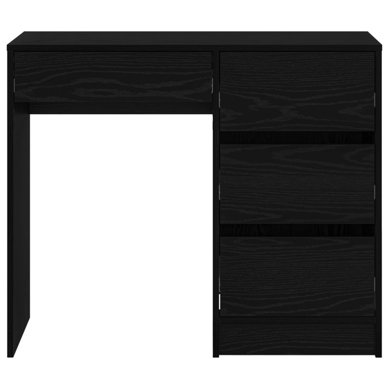 Writing Desk Engineered Wood Medium, Black Oak
