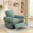 Claverton Manual Swivel Rocker Recliner With Chenille Upholstery-116427464