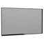 Miroir de salle de bain rectangulaire surdimensionné de 60 po x 40 po avec cadre noir