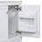 30" White Bathroom Vanity With Single Sink