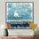 Baani mouette sur le quai I - art mural oiseau pour le salon