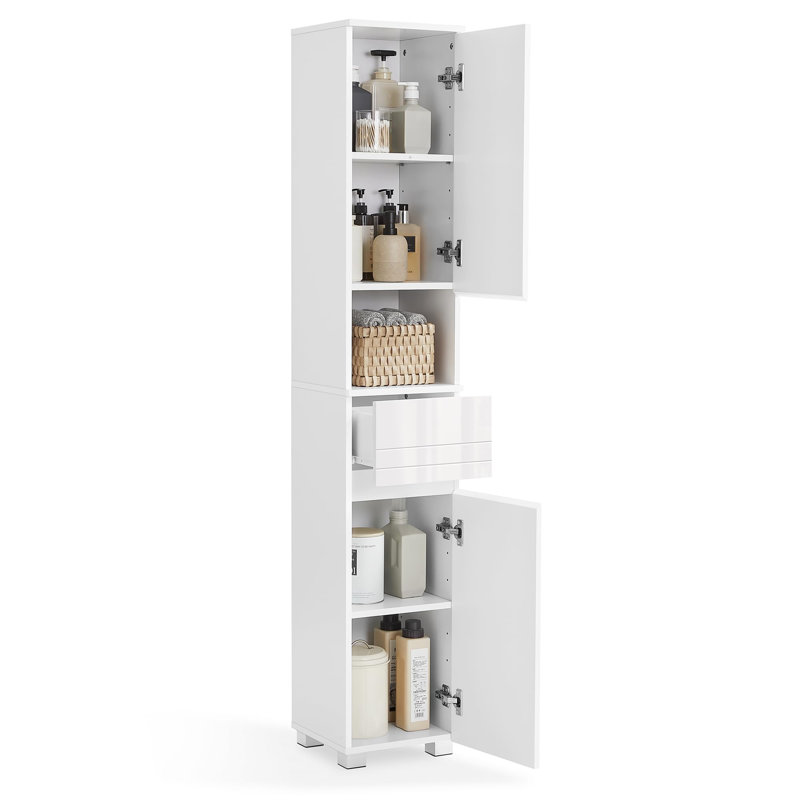 Cliffie Bathroom Cabinet, White