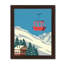 Ski Lift Lodge - impression encadrée