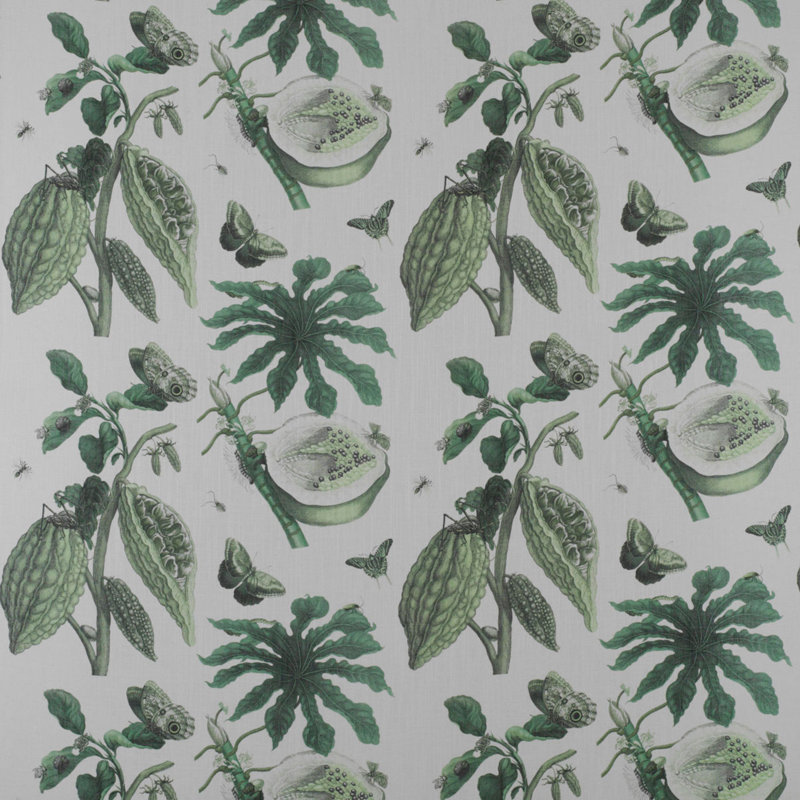 Madrid Retiro Fabric, Verde