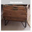 American Traditional Upholstered Shoe Storage Bench with Corner Protectors