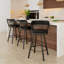 Tabouret de comptoir pivotant de 26 po Neufeld-71087370-71087374