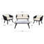 Cangelosi 4 Piece Rattan/Wicker Sofa Seating Group with Cushions-1454101271