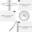 Ensemble de 2 tabourets de bar Aryelle, tabourets de bar à hauteur réglable, tabourets de bar avec coussin en cuir et base ronde en métal, chaises à hauteur de bar pour îlot de cuisine, noir -925526232-930700342