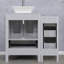 Ensemble de meuble-lavabo simple 3 po avec lavabo vasque, robinet, bonde 3 po 3-64791110