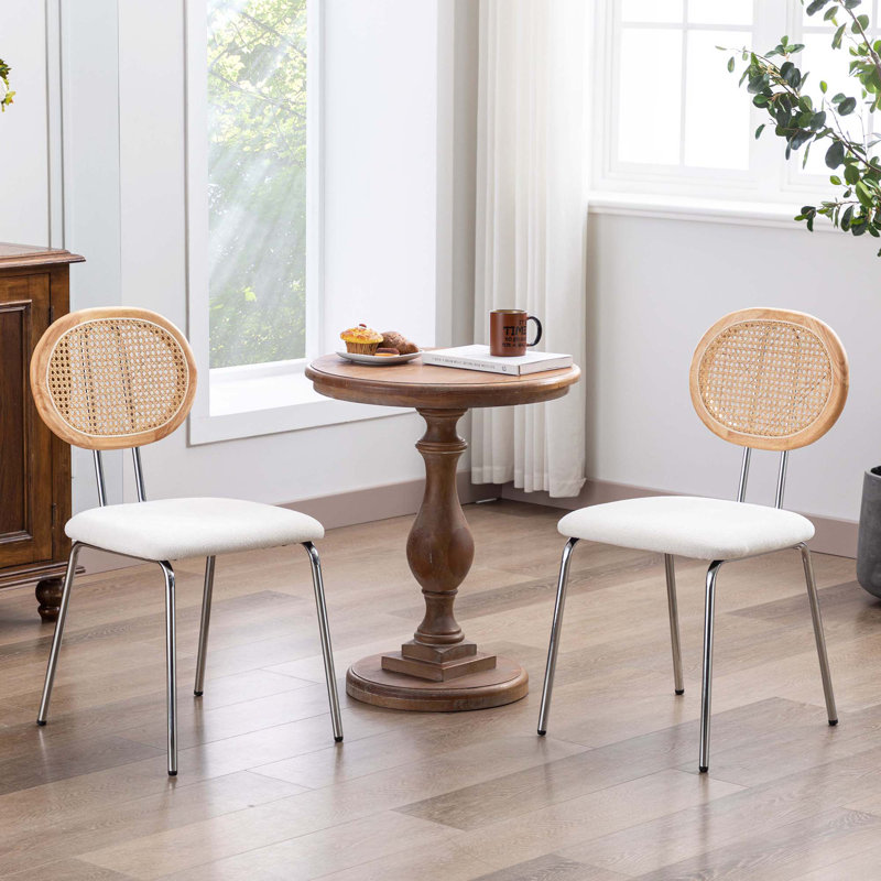Chaise d'appoint Bohlen, Blanc