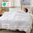 Bedsure White Duvet Cover King Size - Soft Double Brushed Bedding Set for Kids & Adults（Set of 3）-109724467-109724470