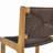 Acacia Wood Outdoor Armless Barstool- Teak