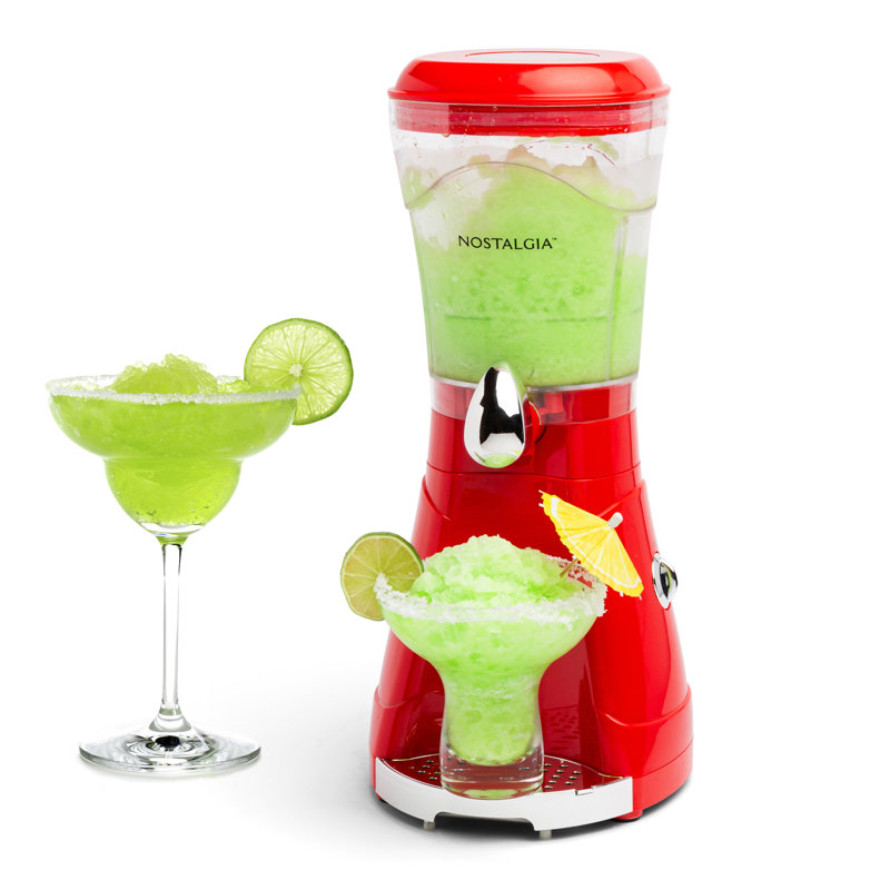Nostalgia 64-ounce Margarita And Slush Maker, Red