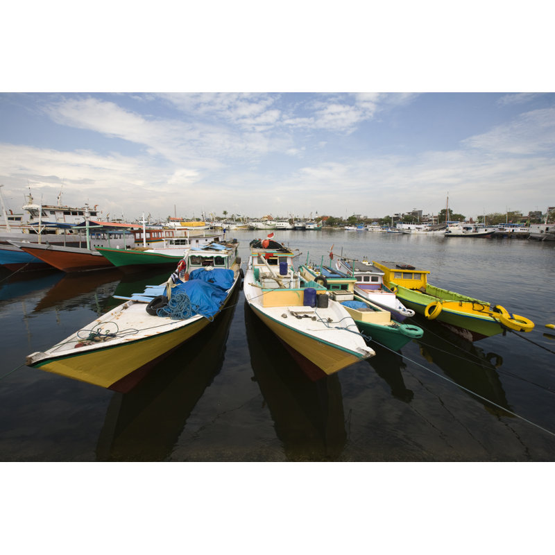 Makassar Harbor by ErikdeGraaf - Wrapped Canvas Print, 30cm H x 46cm W