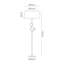 Monegro 169cm Traditional Floor Lamp