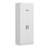 Modern White Wardrobe with 100% Melamine Coated Particle Board, 35.4 x 92.5 x 20.5 inches | Durable 0.71-inch Thickness | Stylish Solid Color Design, Ideal for Organizing Clothes & Accessories in Any Bedroom-1359405922