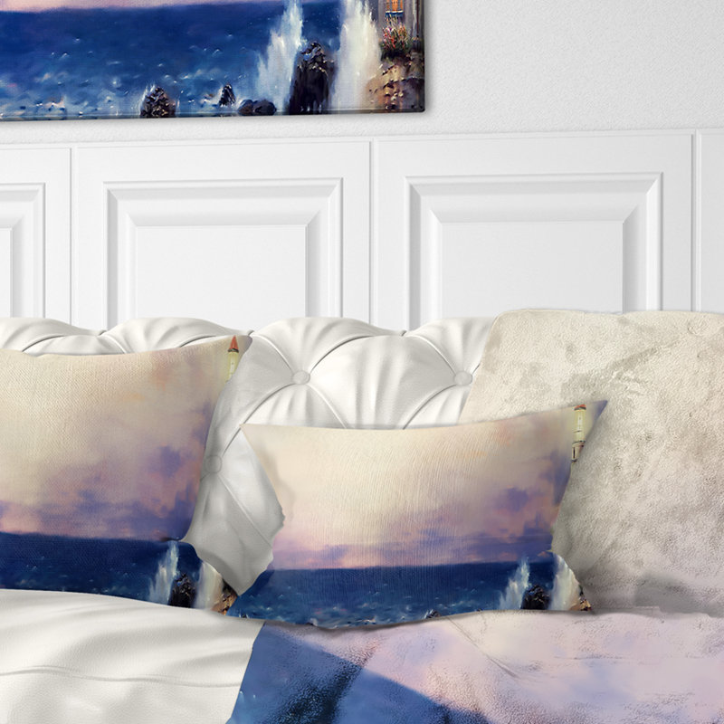 Landscape Reversible Throw Pillow