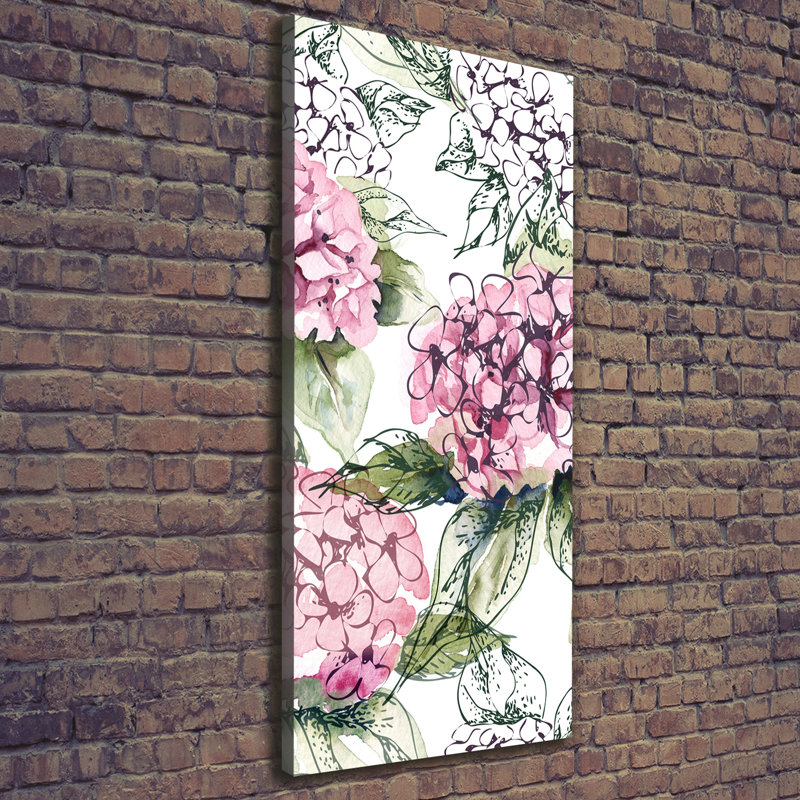 Hydrangea - Wrapped Canvas Print