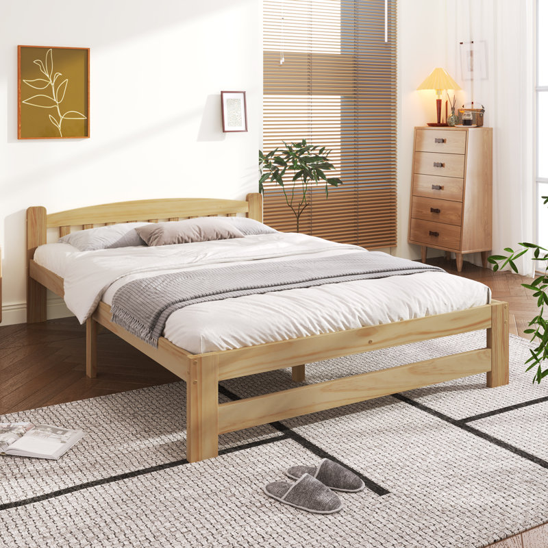 Solid Wood Bed