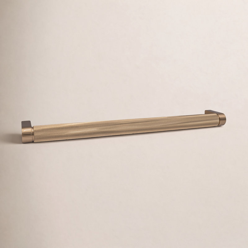 Poignée barre 12 po Kent, Laiton satiné, 12"