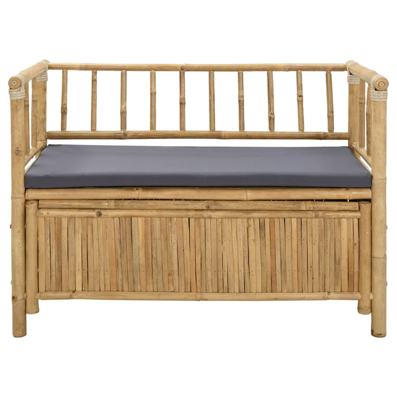 Outdoor Bench, Gray