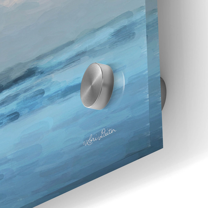 «Dewey Beach Abstract» par Lori Deiter, acrylique, H 24 po x l 48 po