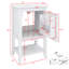 Meuble-lavabo autoportant de 20 po avec lavabo, support de rangement et tablette ouverte-1604753246