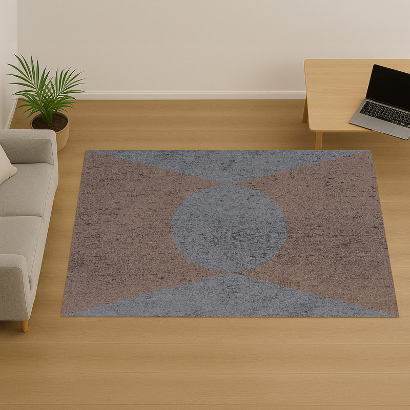Abstract Area Rug, Runner 70 x 140 cm