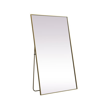 Sabine Metal Rectangle Floor Mirror