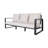 Three-seat sofa + rectangular coffee table,